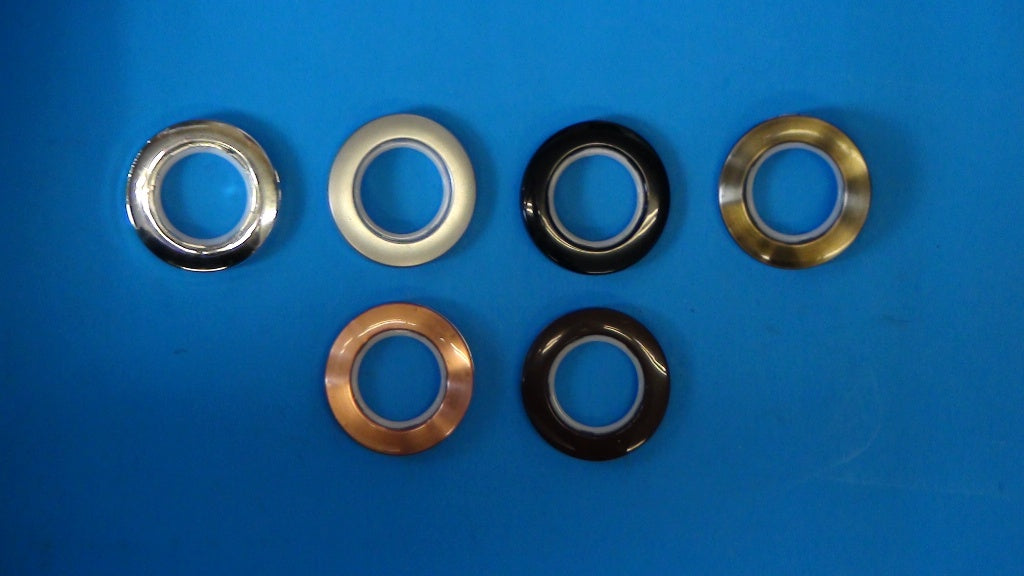 1 1/2" (35mm) Plastic Snap Grommet Product Number 765 Breen Drapery Hardware Limited