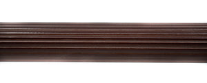 Victorian 1 3/8" Wood Fluted Poles: Product Number 501