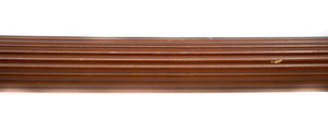 Victorian 1 3/8" Wood Fluted Poles: Product Number 501