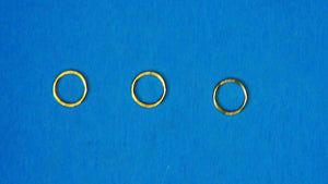 3/8" Brass Metal Ring: Product Number 925