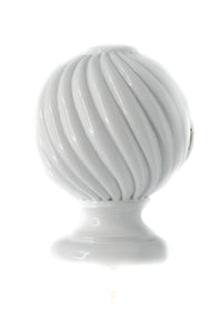 Twisted Ball Resin Finial: Product Number 608