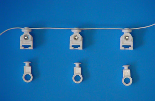 Product number: 1785B to 1787C - Two Piece Snap Carrier With Wheel