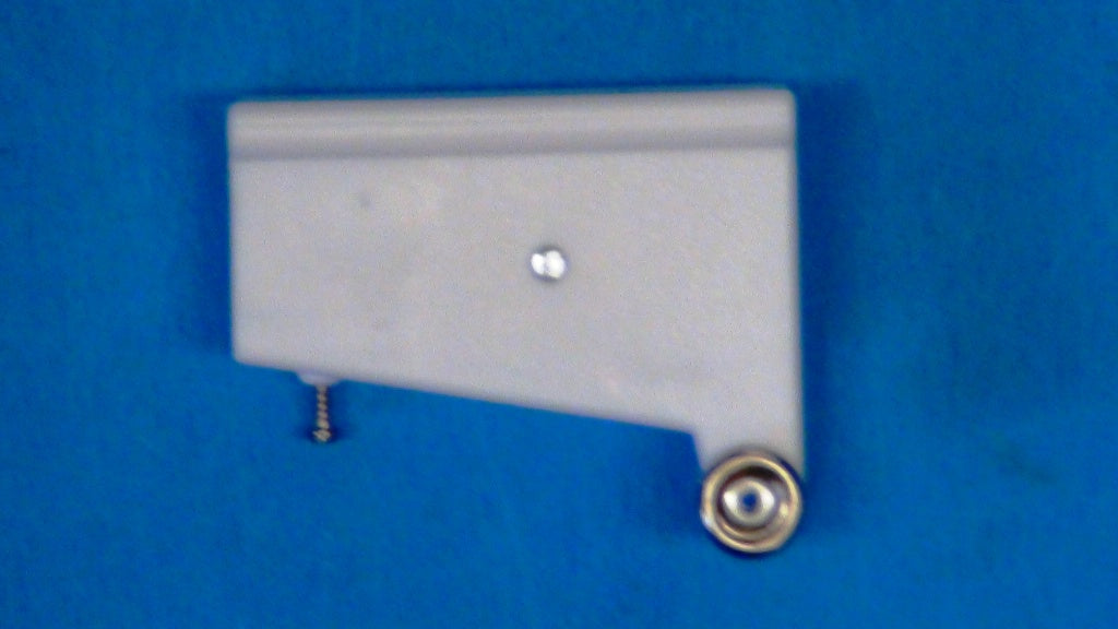 Right end Cord Pulley with S-Fold Snap: Product Number 1912
