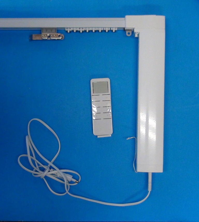 Custom Motorized Pinch Pleat Track: Product Number 1969 & 1970