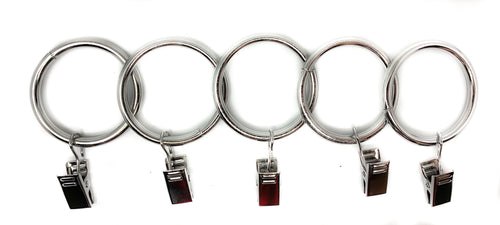 Steel Rings With Clip.1-1/2 inside diameter: Product Number 2601
