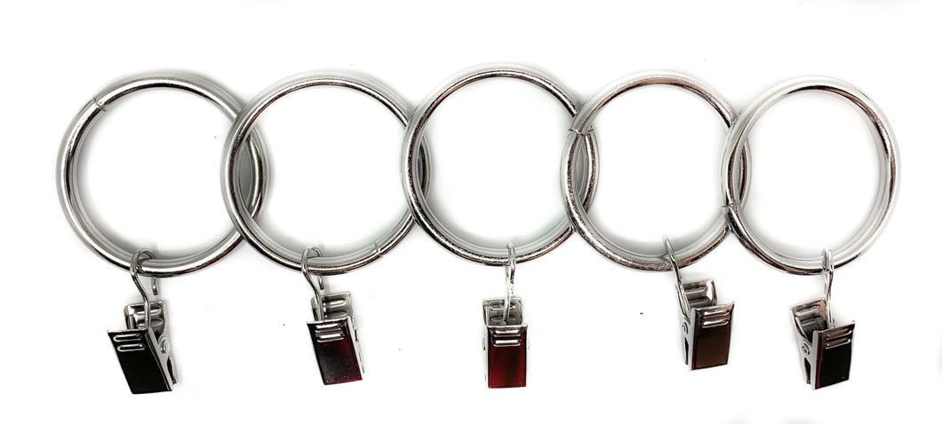 Steel Rings With Clip.1-1/2 inside diameter: Product Number 2601