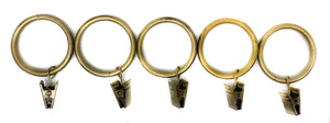 Steel Rings With Clip.1-1/2 inside diameter: Product Number 2601