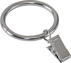 1 3/4" Steel Rings With Clips: Product Number 2652