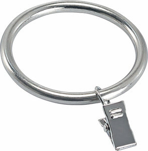 1 3/4" Steel Rings With Clips: Product Number 2652