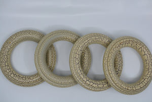 2 1/2" Reeded Wood Rings: Product Number 632