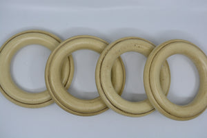 2 1/2" Reeded Wood Rings: Product Number 632