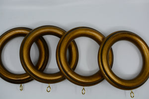 2 1/2" Reeded Wood Rings: Product Number 632