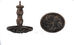 Titius hold back. Diameter 4" / Stem 4": Product Number 665