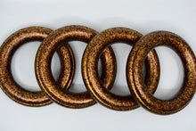 Load image into Gallery viewer, 2 1/2&quot; Reeded Wood Rings: Product Number 632