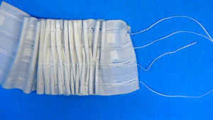 3" Broken Pencil Shirring Tape 4 Cord Cotton Tape: Product Number 862