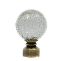 Load image into Gallery viewer, Crackled Ball Finial: Product Number 2626