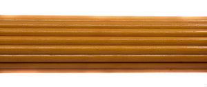 2" Victorian Fluted Wood Pole: Product Number 601