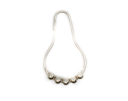 Shower curtain ring w/balls: Product Number 718