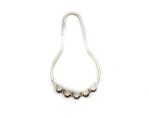 Shower curtain ring w/balls: Product Number 718
