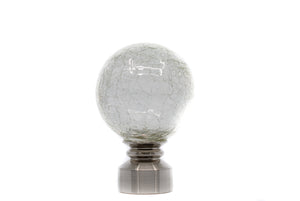 Crackled Ball Finial: Product Number 2626