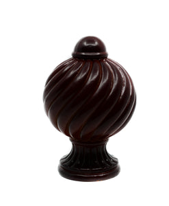 Button Ball Resin Finial: Product Number 607