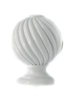 Load image into Gallery viewer, Twisted Ball Resin Finial: Product Number 608