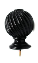 Load image into Gallery viewer, Twisted Ball Resin Finial: Product Number 608