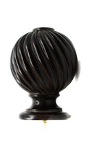Load image into Gallery viewer, Twisted Ball Resin Finial: Product Number 608