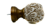Load image into Gallery viewer, Paisley Finial: Product Number 622