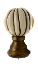 Load image into Gallery viewer, Twisted Ball Finial: Product Number 642