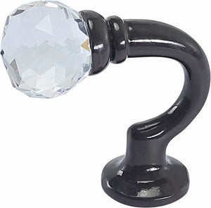 Decorative Crystal Tie-Back Hook: Product Number 90